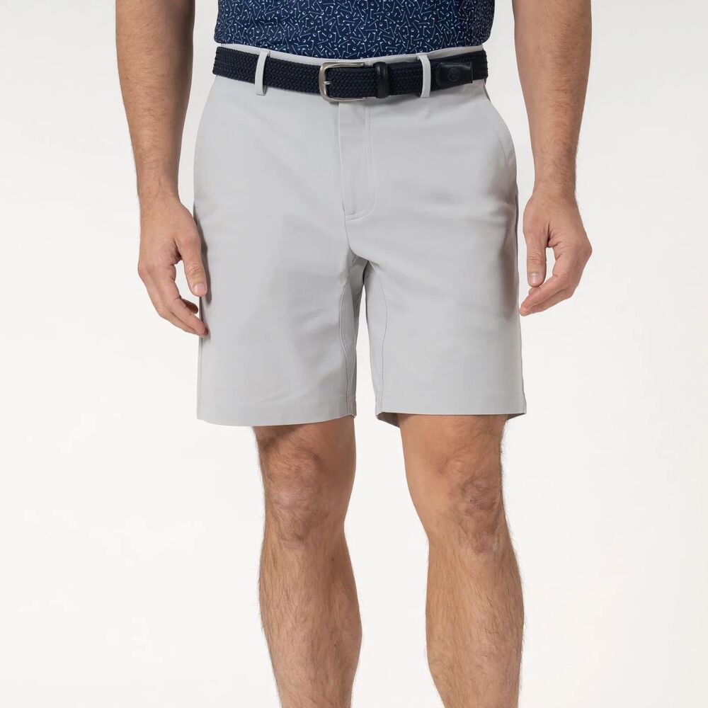 Rhoback Delta The Links Stratus Grey Looper Shorts Men's Size 40 NWT